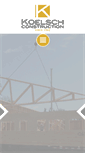 Mobile Screenshot of koelschconstruction.com